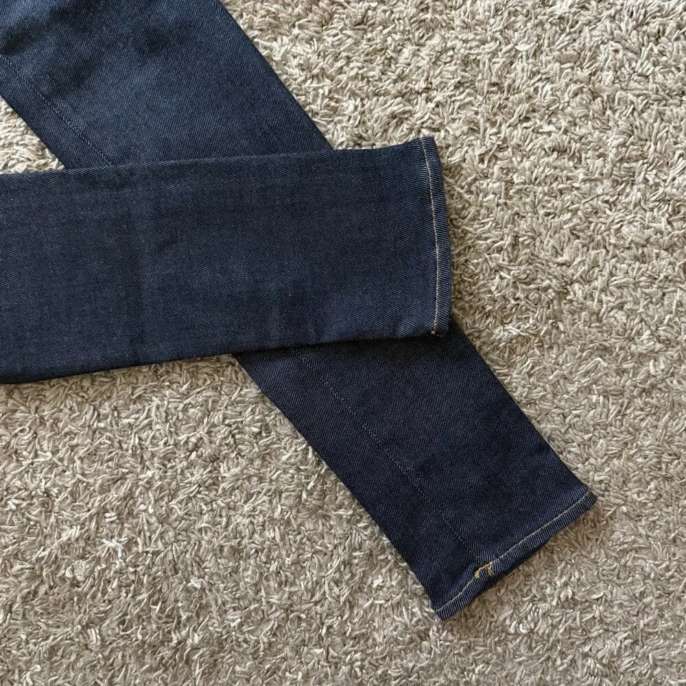 Purple Brand P001 Dark Wash Slim Fit Button Fly Skinny Jeans Men’s Size 33x34